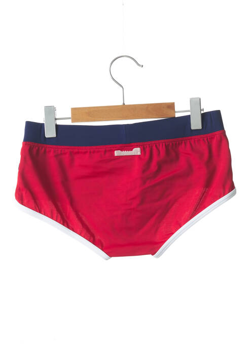 Slip de bain rouge BORABORA pour homme