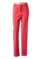 Pantalon droit rouge JAC JAC pour femme seconde vue