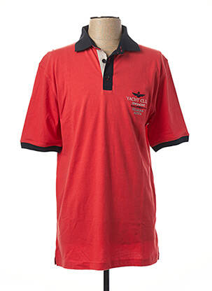 T-shirt rouge GS CLUB pour homme