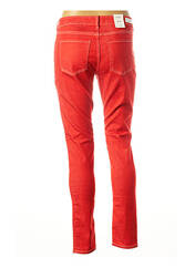 Jeans coupe slim rouge SCOTCH & SODA pour femme seconde vue