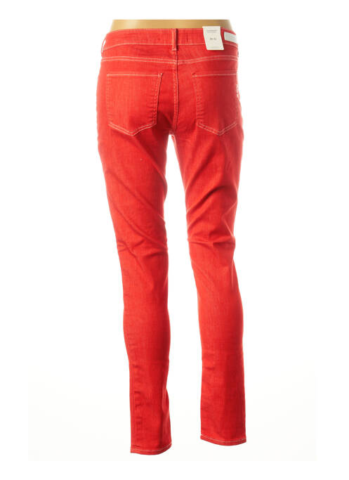 Jeans coupe slim rouge SCOTCH & SODA pour femme