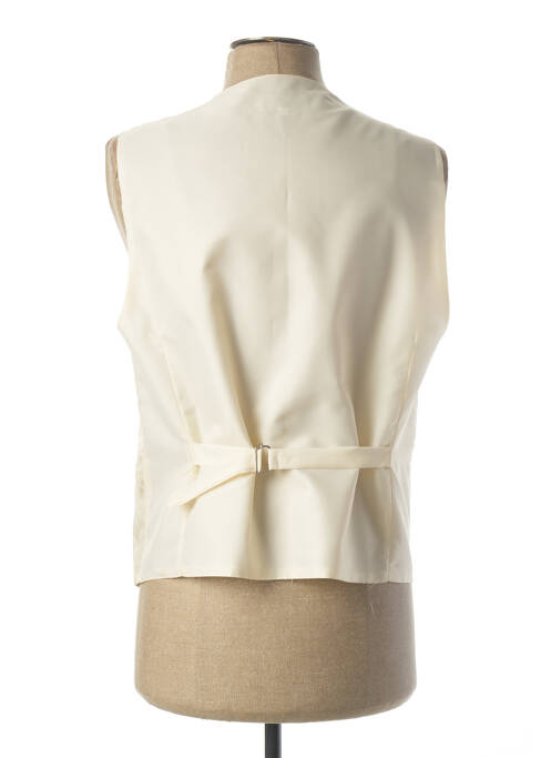 Gilet sans manche beige WEDDING pour homme