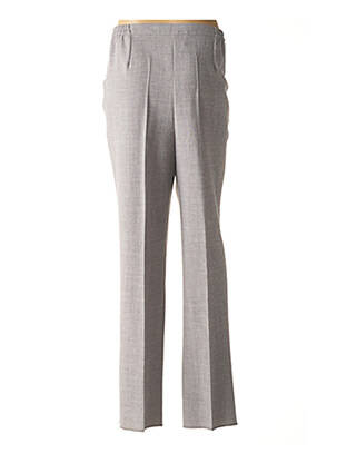 Pantalon droit gris GEVANA femme