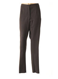 Pantalon droit marron GEVANA femme