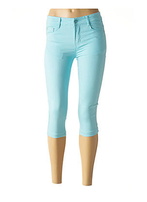 Pantacourt bleu B.S JEANS pour femme
