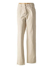 Pantalon droit beige STK pour femme seconde vue