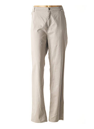 Pantalon droit gris IMPAQT pour femme