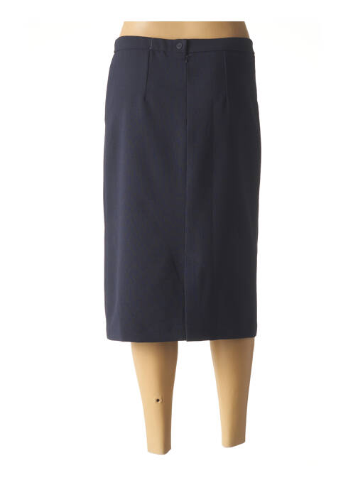 Jupe mi-longue bleu GEVANA pour femme