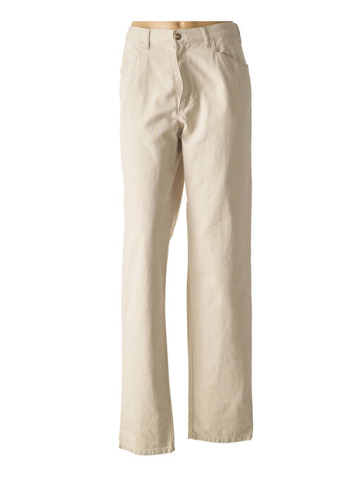 Pantalon droit beige STK pour femme