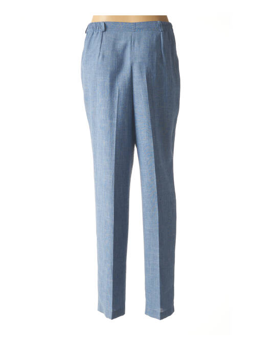 Pantalon droit bleu GEVANA pour femme