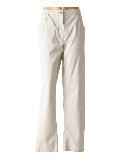 Pantalon droit gris SETRAK pour femme