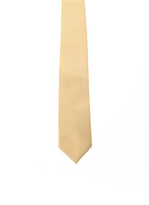 Cravate jaune DU COTE DE CHEZ SOI pour homme