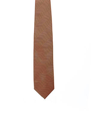 Cravate orange PIERRE ALEXANDRE pour homme