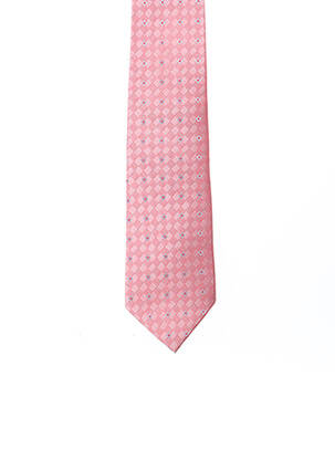 Cravate rose DU COTE DE CHEZ SOI pour homme