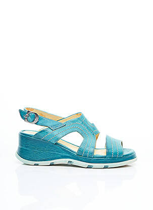 Sandales/Nu pieds bleu EJECT pour femme