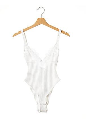 Body lingerie blanc CHICHI CASTELNANGO pour femme