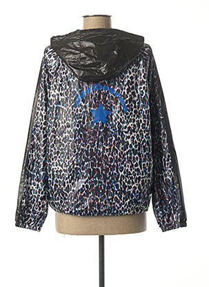 Coupe-vent manches longues a capuche noir IKKS femme