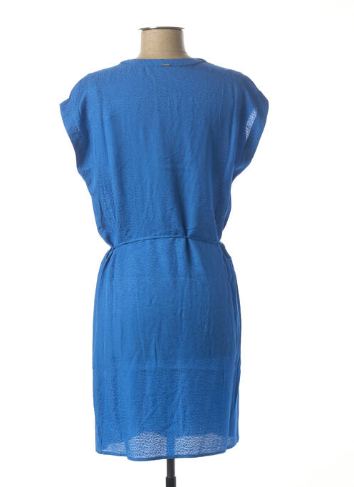 Robe mi-longue bleu IKKS pour femme