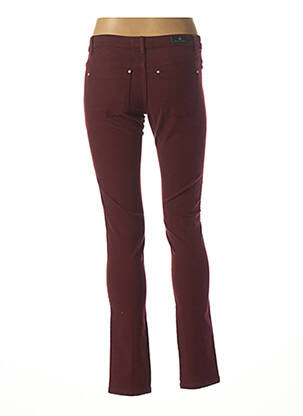 Pantalon slim taille basse violet IKKS femme