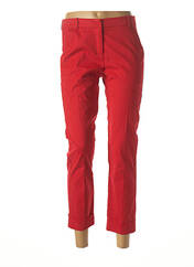Pantalon 7/8 rouge IKKS pour femme seconde vue