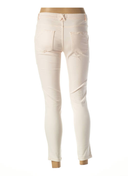 Pantalon 7/8 rose IKKS pour femme