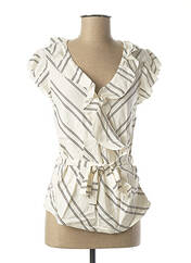 Blouse blanc IKKS pour femme seconde vue