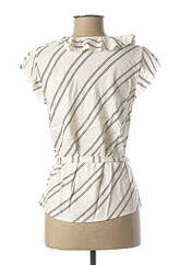 Blouse blanc IKKS pour femme seconde vue