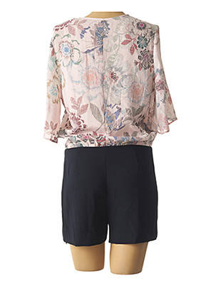 Combishort coupe cintrée rose IKKS femme