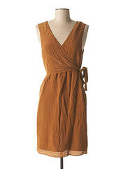 Robe mi-longue marron IKKS pour femme seconde vue