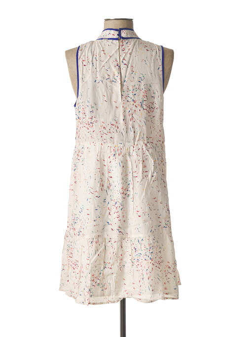 Robe courte blanc IKKS pour femme