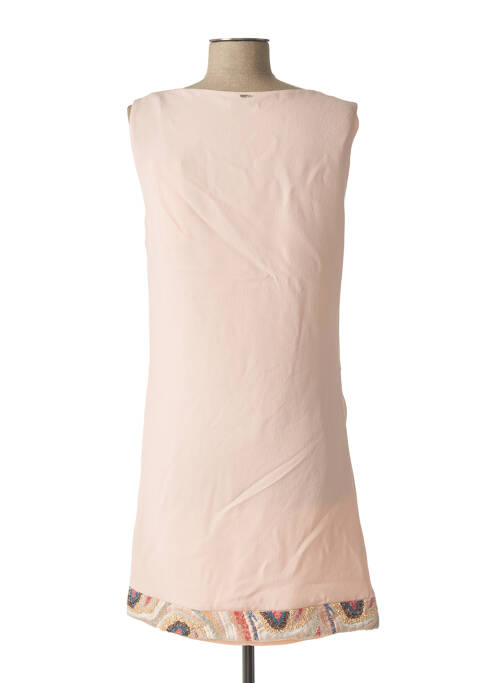 Robe courte rose IKKS pour femme