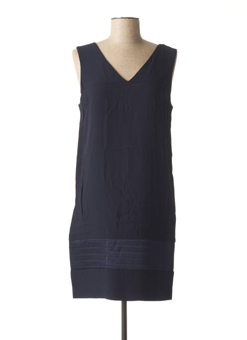 Robe mi-longue bleu IKKS pour femme