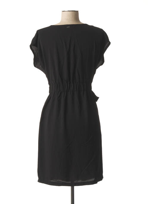 Robe mi-longue noir IKKS pour femme
