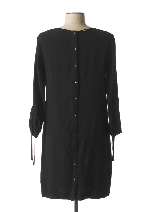 Robe mi-longue noir IKKS pour femme