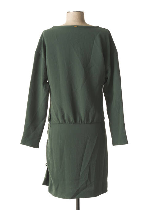 Robe mi-longue vert IKKS femme