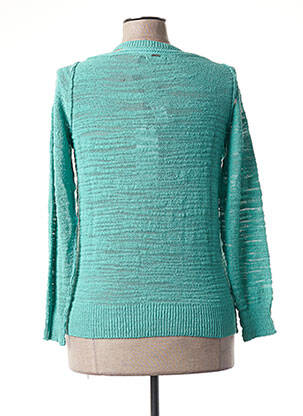 Pull col v manches longues bleu IKKS femme