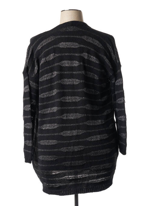 Gilet manches longues noir IKKS pour femme