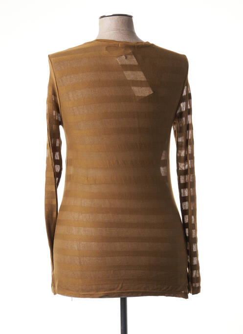 T-shirt marron IKKS pour femme