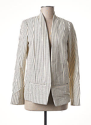 Veste chic poches beige I.CODE (By IKKS) femme