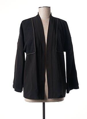 Veste casual coupe droite noir I.CODE (By IKKS) femme