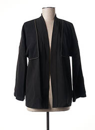 Veste casual coupe droite noir I.CODE (By IKKS) femme