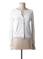 Gilet manches longues gris I.CODE (By IKKS) pour femme seconde vue