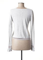 Gilet manches longues gris I.CODE (By IKKS) pour femme seconde vue