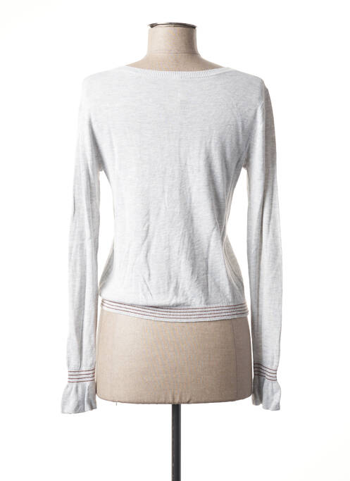 Gilet manches longues gris I.CODE (By IKKS) pour femme