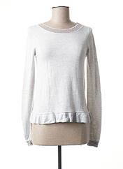 Pull gris I.CODE (By IKKS) pour femme seconde vue