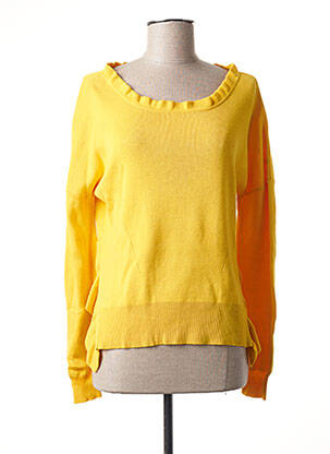 Pull jaune I.CODE (By IKKS) pour femme