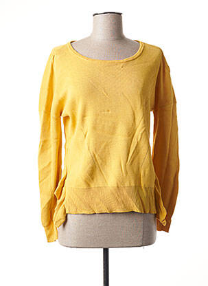 Pull jaune I.CODE (By IKKS) pour femme