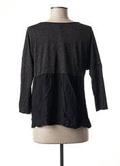 T-shirt noir I.CODE (By IKKS) pour femme seconde vue