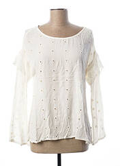 Blouse blanc I.CODE (By IKKS) pour femme seconde vue