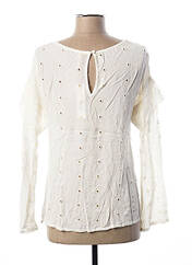 Blouse blanc I.CODE (By IKKS) pour femme seconde vue